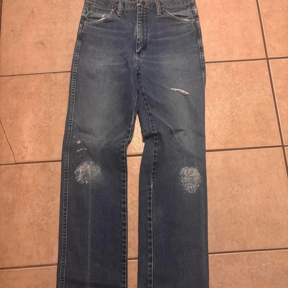 Wrangler blue jeans